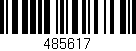 Código de barras (EAN, GTIN, SKU, ISBN): '485617'