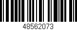 Código de barras (EAN, GTIN, SKU, ISBN): '48562073'