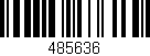 Código de barras (EAN, GTIN, SKU, ISBN): '485636'
