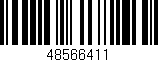 Código de barras (EAN, GTIN, SKU, ISBN): '48566411'