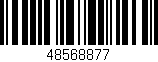 Código de barras (EAN, GTIN, SKU, ISBN): '48568877'