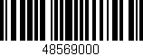 Código de barras (EAN, GTIN, SKU, ISBN): '48569000'
