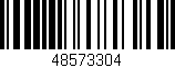 Código de barras (EAN, GTIN, SKU, ISBN): '48573304'