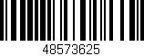 Código de barras (EAN, GTIN, SKU, ISBN): '48573625'