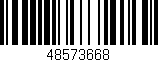 Código de barras (EAN, GTIN, SKU, ISBN): '48573668'
