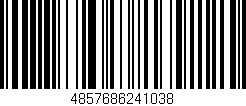 Código de barras (EAN, GTIN, SKU, ISBN): '4857686241038'
