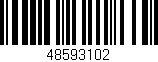 Código de barras (EAN, GTIN, SKU, ISBN): '48593102'