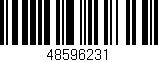 Código de barras (EAN, GTIN, SKU, ISBN): '48596231'