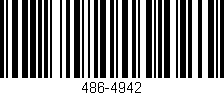 Código de barras (EAN, GTIN, SKU, ISBN): '486-4942'