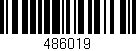 Código de barras (EAN, GTIN, SKU, ISBN): '486019'