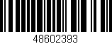 Código de barras (EAN, GTIN, SKU, ISBN): '48602393'