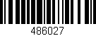 Código de barras (EAN, GTIN, SKU, ISBN): '486027'