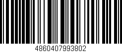 Código de barras (EAN, GTIN, SKU, ISBN): '4860407993802'