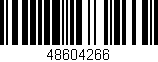 Código de barras (EAN, GTIN, SKU, ISBN): '48604266'