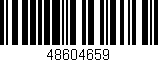 Código de barras (EAN, GTIN, SKU, ISBN): '48604659'