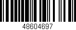 Código de barras (EAN, GTIN, SKU, ISBN): '48604697'