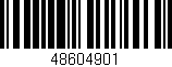 Código de barras (EAN, GTIN, SKU, ISBN): '48604901'