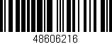 Código de barras (EAN, GTIN, SKU, ISBN): '48606216'
