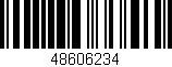 Código de barras (EAN, GTIN, SKU, ISBN): '48606234'
