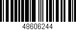 Código de barras (EAN, GTIN, SKU, ISBN): '48606244'
