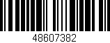 Código de barras (EAN, GTIN, SKU, ISBN): '48607382'