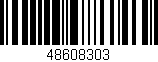 Código de barras (EAN, GTIN, SKU, ISBN): '48608303'