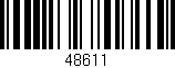 Código de barras (EAN, GTIN, SKU, ISBN): '48611'