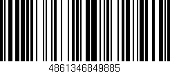 Código de barras (EAN, GTIN, SKU, ISBN): '4861346849885'