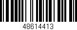Código de barras (EAN, GTIN, SKU, ISBN): '48614413'