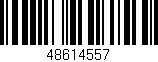 Código de barras (EAN, GTIN, SKU, ISBN): '48614557'