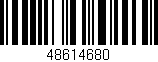 Código de barras (EAN, GTIN, SKU, ISBN): '48614680'
