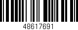 Código de barras (EAN, GTIN, SKU, ISBN): '48617691'