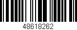 Código de barras (EAN, GTIN, SKU, ISBN): '48618262'