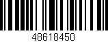 Código de barras (EAN, GTIN, SKU, ISBN): '48618450'