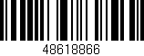 Código de barras (EAN, GTIN, SKU, ISBN): '48618866'
