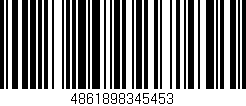 Código de barras (EAN, GTIN, SKU, ISBN): '4861898345453'