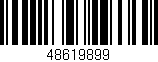 Código de barras (EAN, GTIN, SKU, ISBN): '48619899'