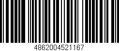 Código de barras (EAN, GTIN, SKU, ISBN): '4862004521167'