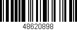 Código de barras (EAN, GTIN, SKU, ISBN): '48620898'