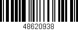 Código de barras (EAN, GTIN, SKU, ISBN): '48620938'
