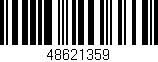 Código de barras (EAN, GTIN, SKU, ISBN): '48621359'