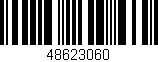 Código de barras (EAN, GTIN, SKU, ISBN): '48623060'