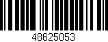 Código de barras (EAN, GTIN, SKU, ISBN): '48625053'