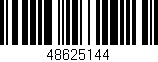 Código de barras (EAN, GTIN, SKU, ISBN): '48625144'