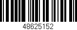 Código de barras (EAN, GTIN, SKU, ISBN): '48625152'