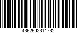 Código de barras (EAN, GTIN, SKU, ISBN): '4862593811762'