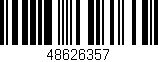 Código de barras (EAN, GTIN, SKU, ISBN): '48626357'