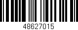 Código de barras (EAN, GTIN, SKU, ISBN): '48627015'