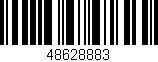 Código de barras (EAN, GTIN, SKU, ISBN): '48628883'