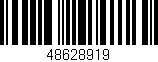 Código de barras (EAN, GTIN, SKU, ISBN): '48628919'